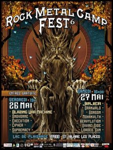 festival rock metal camping
