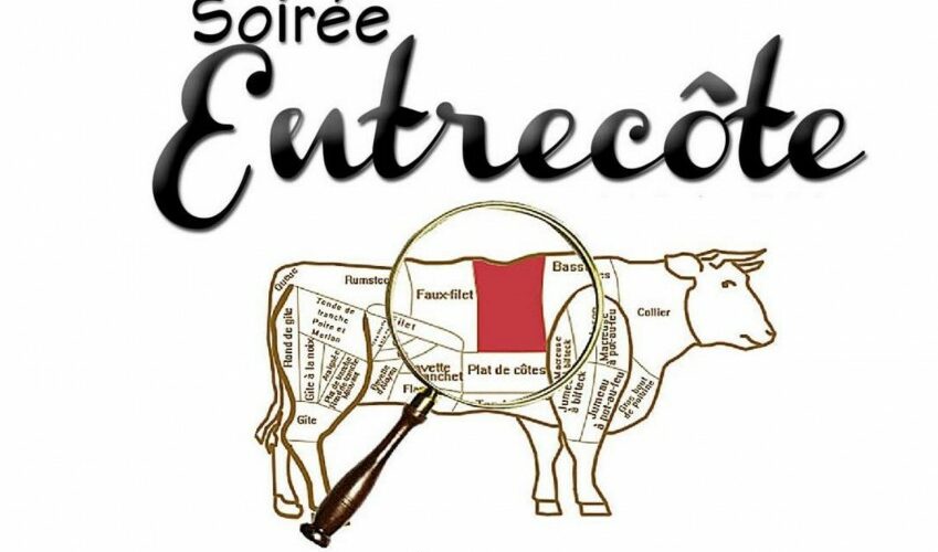 Affiche soirées Entrecôte 24.08.18