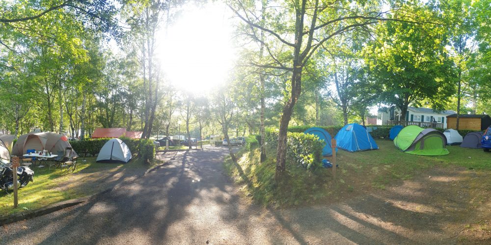 Camping l'Air du Lac emplacements
