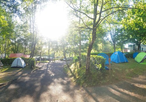 Camping l'Air du Lac emplacements