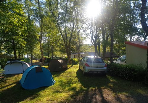 Camping l'Air du Lac emplacements 7