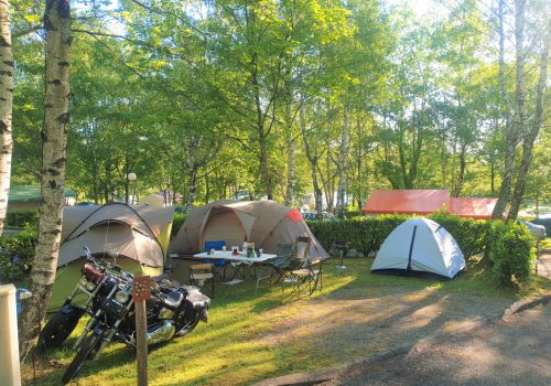 Camping l'Air du Lac emplacements 9