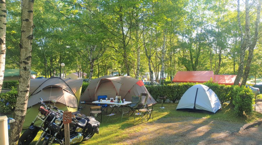 Camping l'Air du Lac emplacements 9