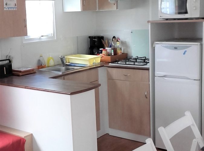 Mobil-Homae 6 personnes cuisine