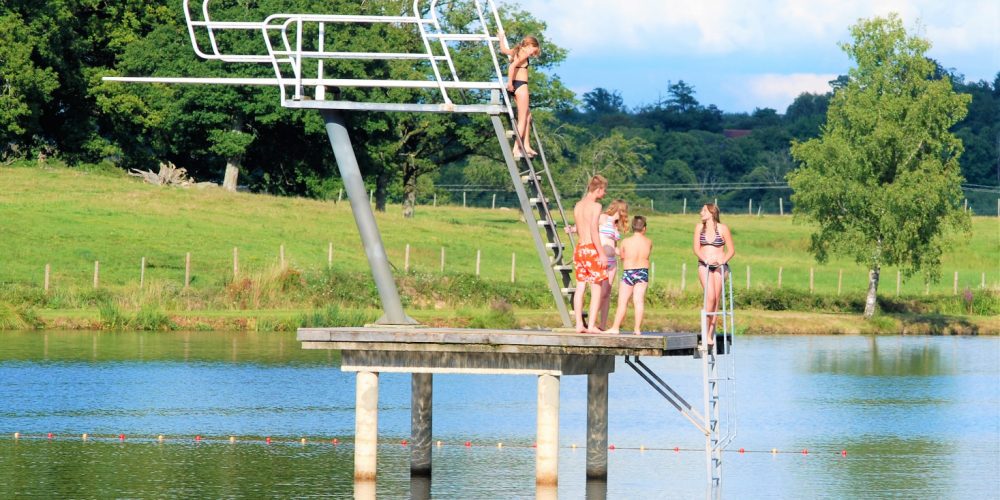 Le plongeoir du Lac Plaisance