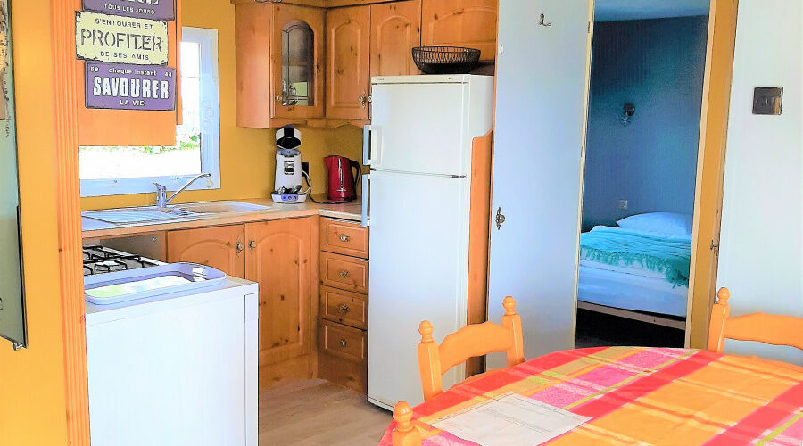 Mobil-home Prémium 4P cuisine