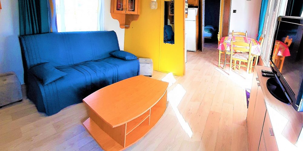 Mobil-home Prémium 4P pièce de vie